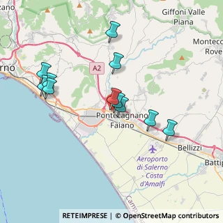 Mappa Via Isonzo, 84098 Pontecagnano Faiano SA, Italia (3.82091)