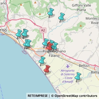 Mappa Via Isonzo, 84098 Pontecagnano Faiano SA, Italia (4.00786)