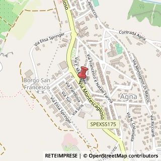 Mappa Via Montescaglioso, 75100 Matera MT, Italia, 75100 Matera, Matera (Basilicata)