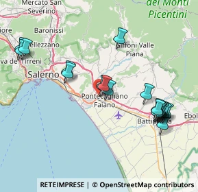 Mappa Localita' Lamia, 84131 Salerno SA, Italia (9.195)