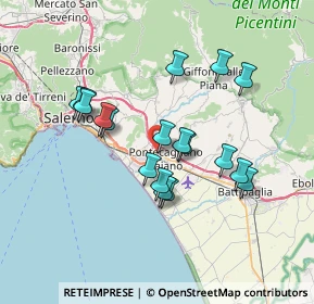 Mappa Localita' Lamia, 84131 Salerno SA, Italia (6.71833)