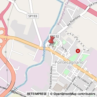 Mappa Via Isonzo, 3, 84098 Pontecagnano Faiano, Salerno (Campania)