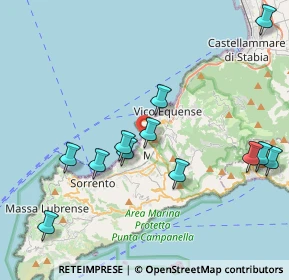 Mappa Via Santa Lucia, 80062 Meta NA, Italia (4.685)