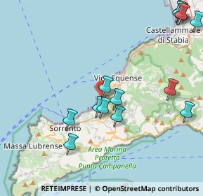 Mappa Via Santa Lucia, 80062 Meta NA, Italia (5.28571)