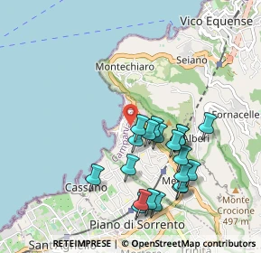 Mappa Via Santa Lucia, 80062 Meta NA, Italia (1.0155)