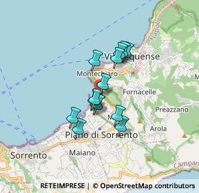 Mappa Via Santa Lucia, 80062 Meta NA, Italia (1.26143)