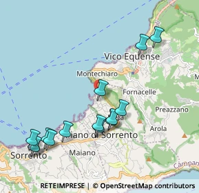 Mappa Via Santa Lucia, 80062 Meta NA, Italia (2.41429)