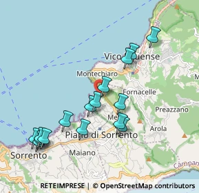 Mappa Via Santa Lucia, 80062 Meta NA, Italia (2.155)