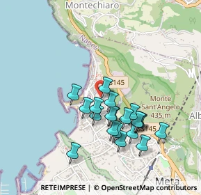 Mappa Via Santa Lucia, 80062 Meta NA, Italia (0.441)