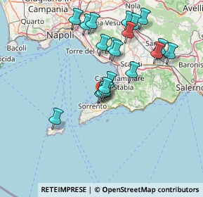 Mappa Via Santa Lucia, 80062 Meta NA, Italia (15.075)