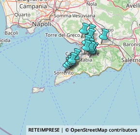 Mappa Via Santa Lucia, 80062 Meta NA, Italia (9.014)
