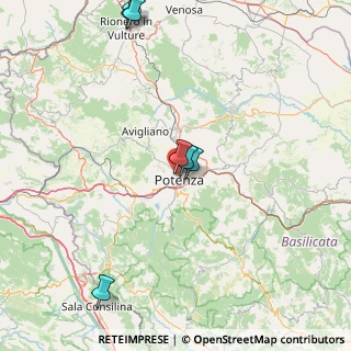 Mappa Via Verderuolo Superiore, 85100 Potenza PZ, Italia (41.35133)