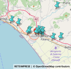 Mappa Via Cappello Vecchio, 84131 Salerno SA, Italia (3.03583)