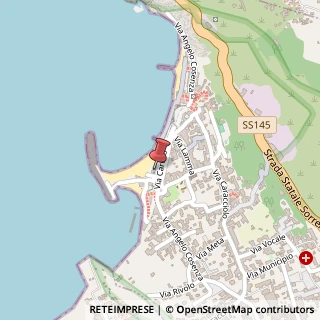 Mappa Via A. Caruso, 1, 80062 Meta, Napoli (Campania)