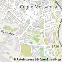 Map Ceglie Messapica