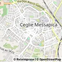 Mapa Ceglie Messapica