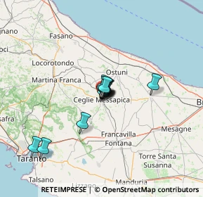Mappa 40°19'29. 17°34'25., 72013 Ceglie Messapica BR, Italia (7.77833)