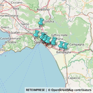 Mappa Viale Mario De Marco, 84131 Salerno SA, Italia (6.37231)