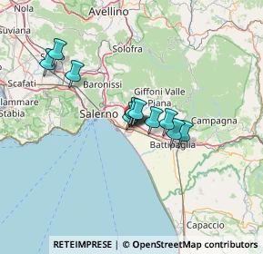 Mappa SS 18 Tirrena Inferiore, 84131 Salerno SA, Italia (9.98909)