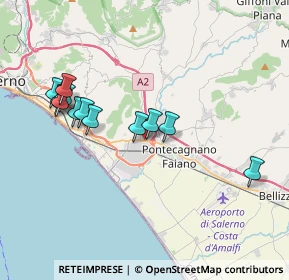 Mappa SS 18 Tirrena Inferiore, 84131 Salerno SA, Italia (3.90167)