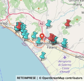 Mappa SS 18 Tirrena Inferiore, 84131 Salerno SA, Italia (3.7455)