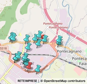 Mappa SS 18 Tirrena Inferiore, 84131 Salerno SA, Italia (1.171)