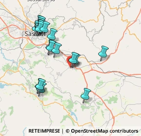 Mappa Via Su furraghe, 07030 Florinas SS, Italia (8.61)