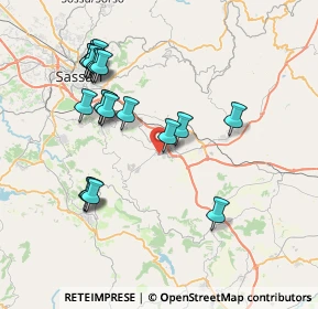 Mappa Via Su furraghe, 07030 Florinas SS, Italia (8.4515)