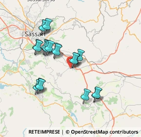 Mappa Via Su furraghe, 07030 Florinas SS, Italia (7.346)
