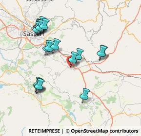 Mappa 07030 Florinas SS, Italia (8.671)