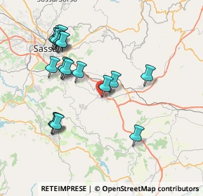Mappa 07030 Florinas SS, Italia (8.6045)