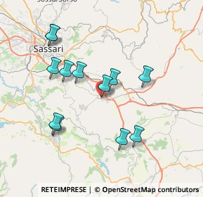 Mappa 07030 Florinas SS, Italia (7.7625)