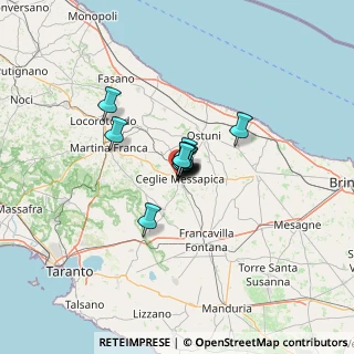 Mappa Via Firenze, 72013 Ceglie Messapica BR, Italia (5.6275)