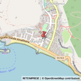 Mappa Via Nuova Provinciale Chiunzi, 9, 84010 Maiori, Salerno (Campania)