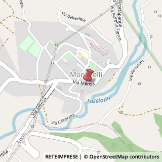 Mappa Via Mensa, 201, 84062 Olevano sul Tusciano, Salerno (Campania)