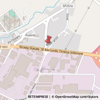 Mappa Via delle Calabrie, 41, 84131 Salerno, Salerno (Campania)