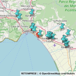 Mappa Via Generale Mark Wayne Clark, 84131 Salerno SA, Italia (8.7815)