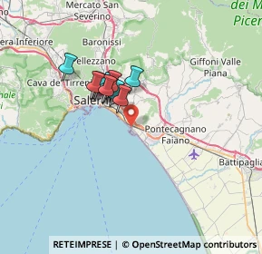 Mappa Via Generale Mark Wayne Clark, 84131 Salerno SA, Italia (5.19636)