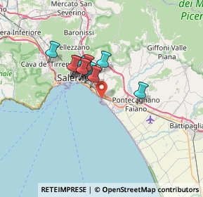 Mappa Via Generale Mark Wayne Clark, 84131 Salerno SA, Italia (5.26583)