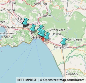 Mappa Via Generale Mark Wayne Clark, 84131 Salerno SA, Italia (11.51818)