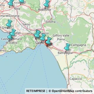 Mappa Via Generale Mark Wayne Clark, 84131 Salerno SA, Italia (20.62833)