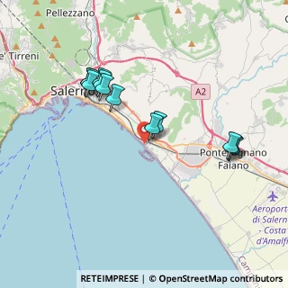 Mappa Via Generale Mark Wayne Clark, 84131 Salerno SA, Italia (3.94833)
