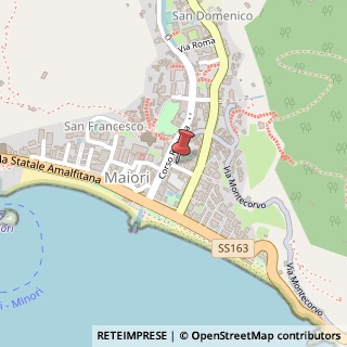 Mappa Via Casa Mannini, 10, 84010 Maiori, Salerno (Campania)