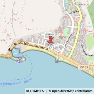 Mappa Via degli Orti, 17, 84010 Maiori, Salerno (Campania)