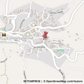 Mappa Via circumvallazione, 84024 Contursi Terme, Salerno (Campania)