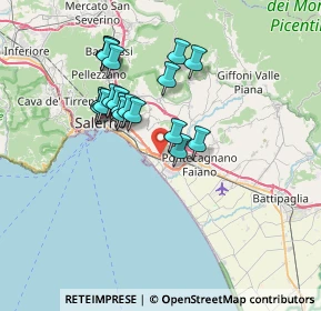 Mappa 84131 Salerno SA, Italia (6.60421)