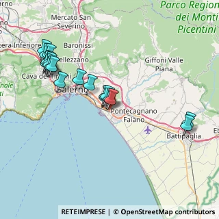 Mappa 84131 Salerno SA, Italia (8.93)