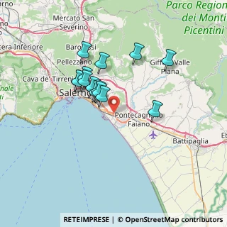 Mappa 84131 Salerno SA, Italia (6.21286)