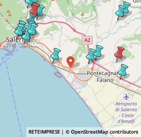 Mappa 84131 Salerno SA, Italia (6.528)