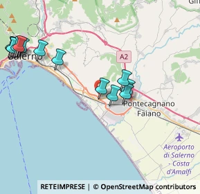 Mappa 84131 Salerno SA, Italia (5.05077)